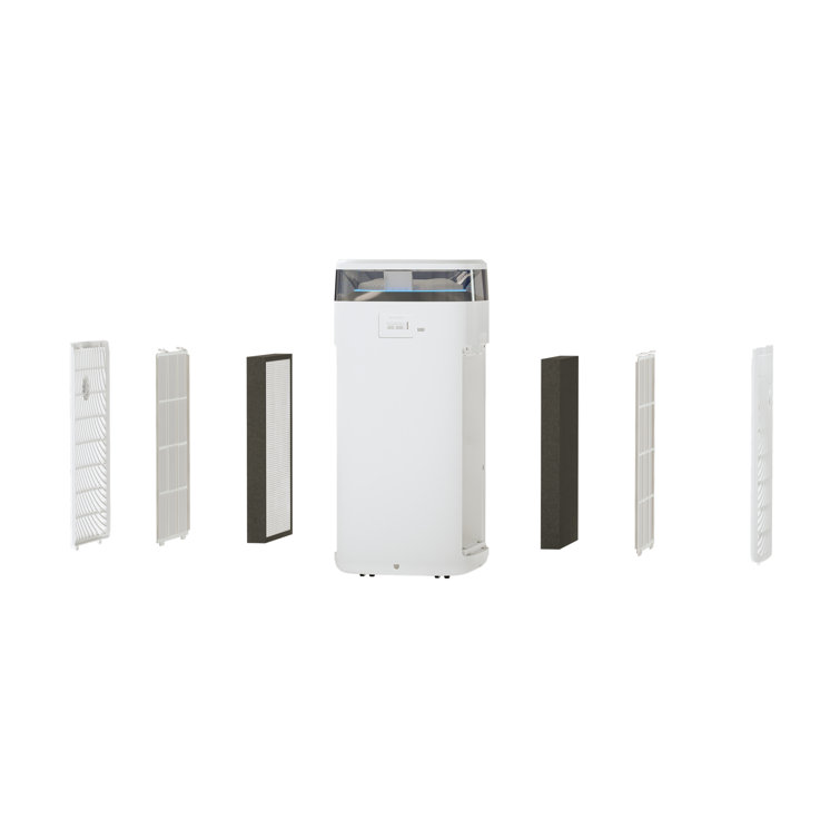 Lago Air Purifier With True H.E.P.A. Odour Reducing Carbon Filter And